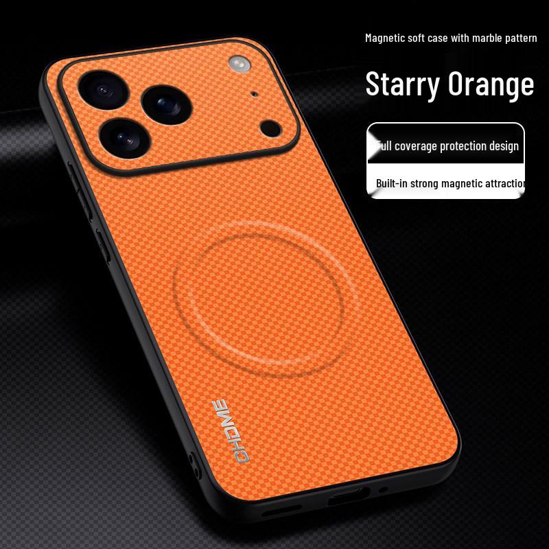 

iPhone 17 Pro Max Case, Apple 16 Pro Magnetic Anti-Drop Protective Cover, Mark Pattern for 15 Plus iPhone 15 Plus