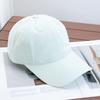 High-quality Pure Cotton Light Board Solid Color Versatile Baseball Cap for Men and Women Soft Top Casual Big Head Circumference Showing Face Small C