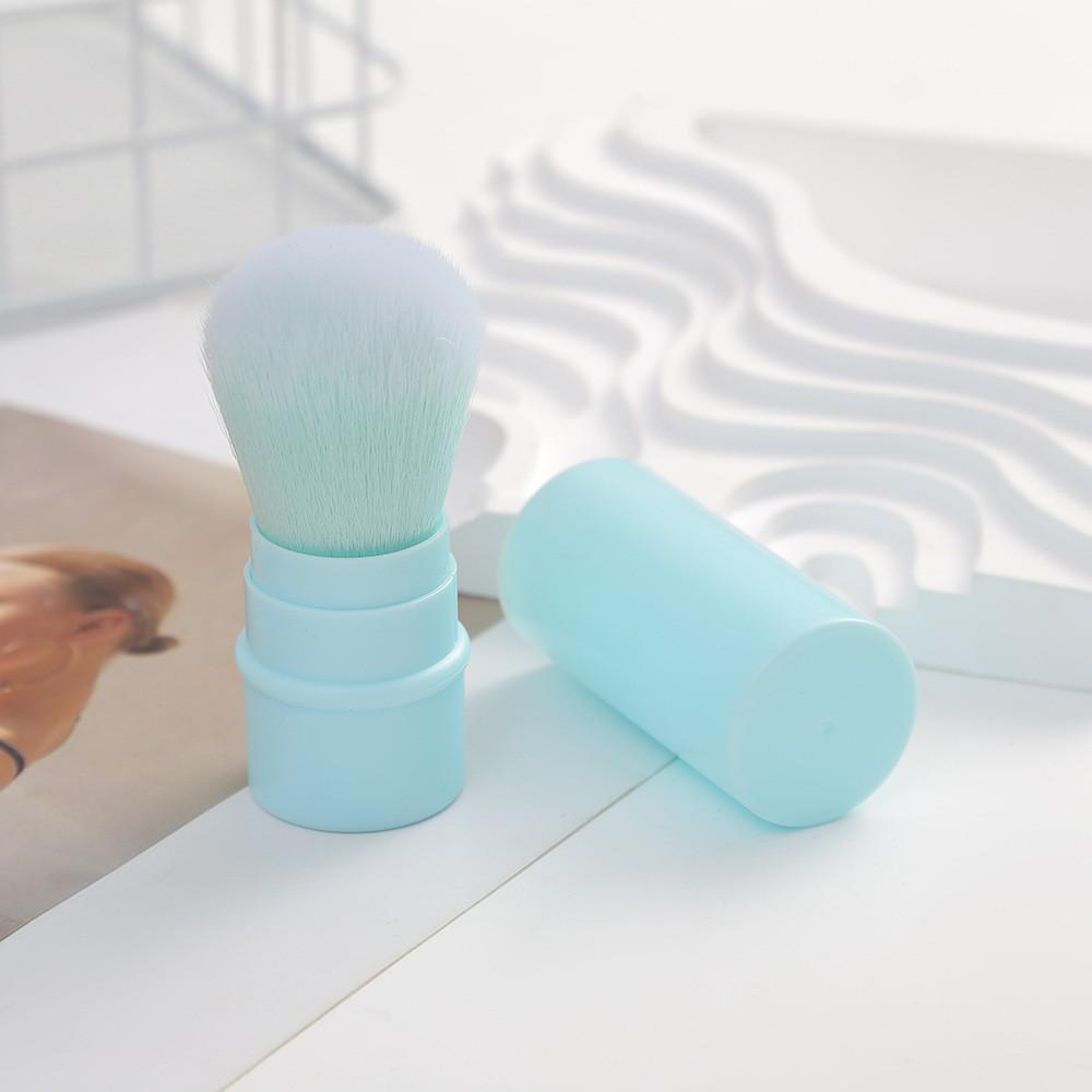 Retractable Multi-Functional Makeup Brush: Nail Art, Loose Powder, Blush, and Dusting Tool