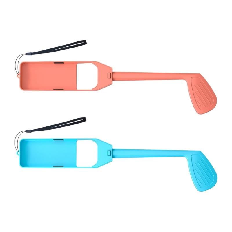 1 Pair Motion Sensing Golf Stick for NS2 Gaming Console Fatigue Resist Handle Enhances Sports Simulation Accuracy