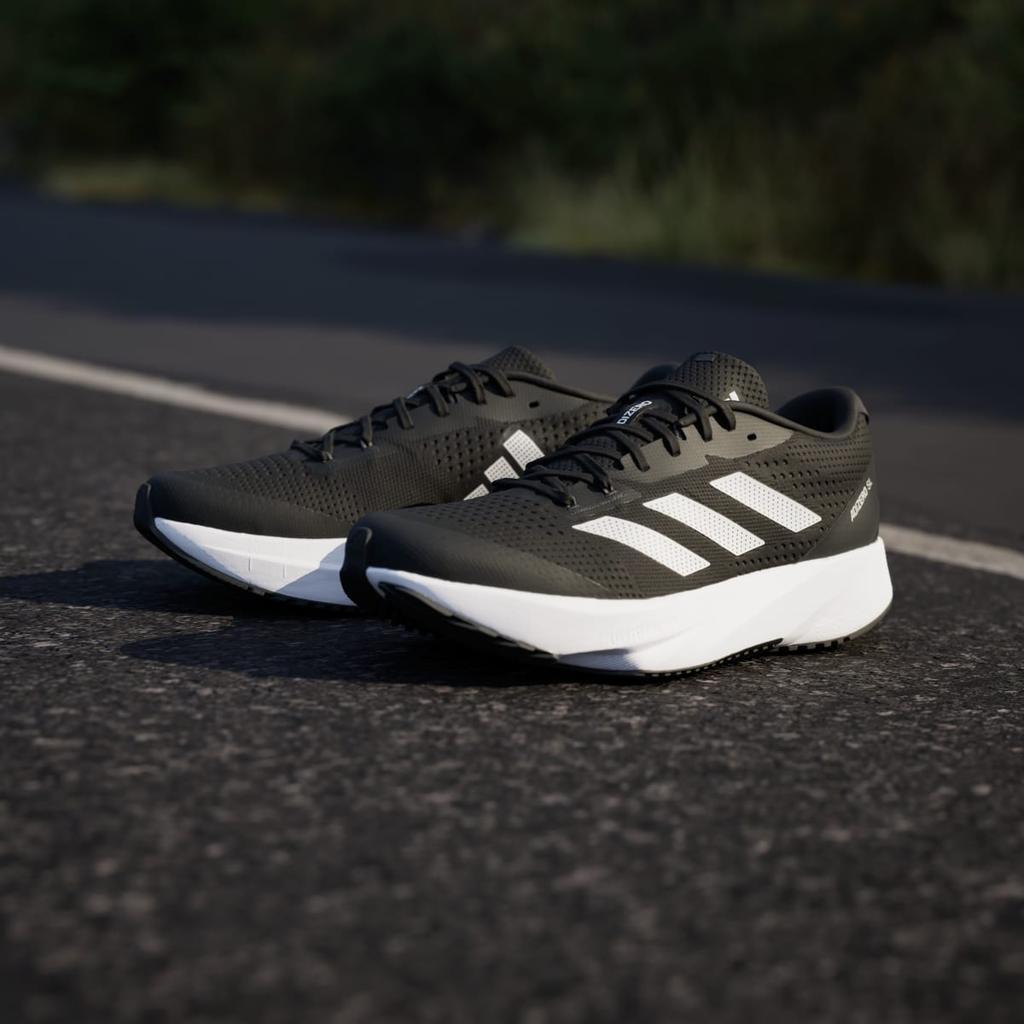 adidas ADIZERO SL HQ1349 Men's Performance Sports Shoes Core Black / Cloud White / Carbon