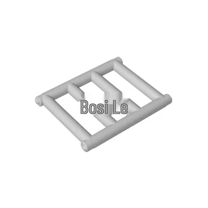 MOC-Compatible Lego 62113 Trapezoidal Fence - 1x4x3 Building Block for Educational Interlocking Play 100g (Approx. 97 Pieces) светло-серый