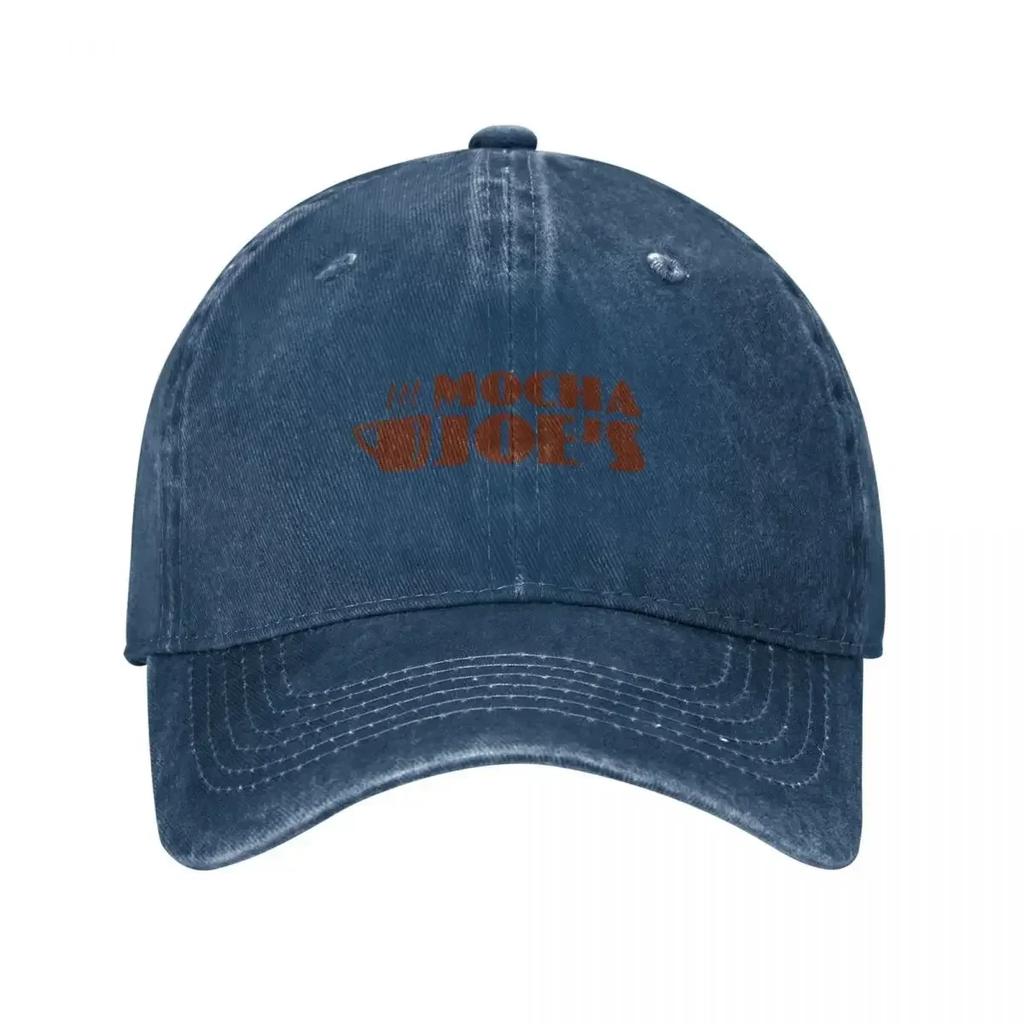 Mocha Joe's - Cappellino da baseball Curb Your Enthusiasm Cappellino Trucker Vintage Anime Lusso Donna Uomo