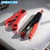 Coaxial Cable Crimper Tool Kit for RG59/58/6,BNC,RCA Connectors Cable Crimping Pliers Set with  Wire Stripper for TV Video Audio
