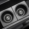 UZTG9 Car Cup Holder Coaster Non Slip Pad Mat Interior Decor Accessorie For Alfa Romeo Giulia Stelvio Giulietta 156 159 147 Mito