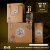 Diamond Transparent Glass Baijiu Bottle Set 500ml - Thickened, Sealed, Empty Wine Bottle
