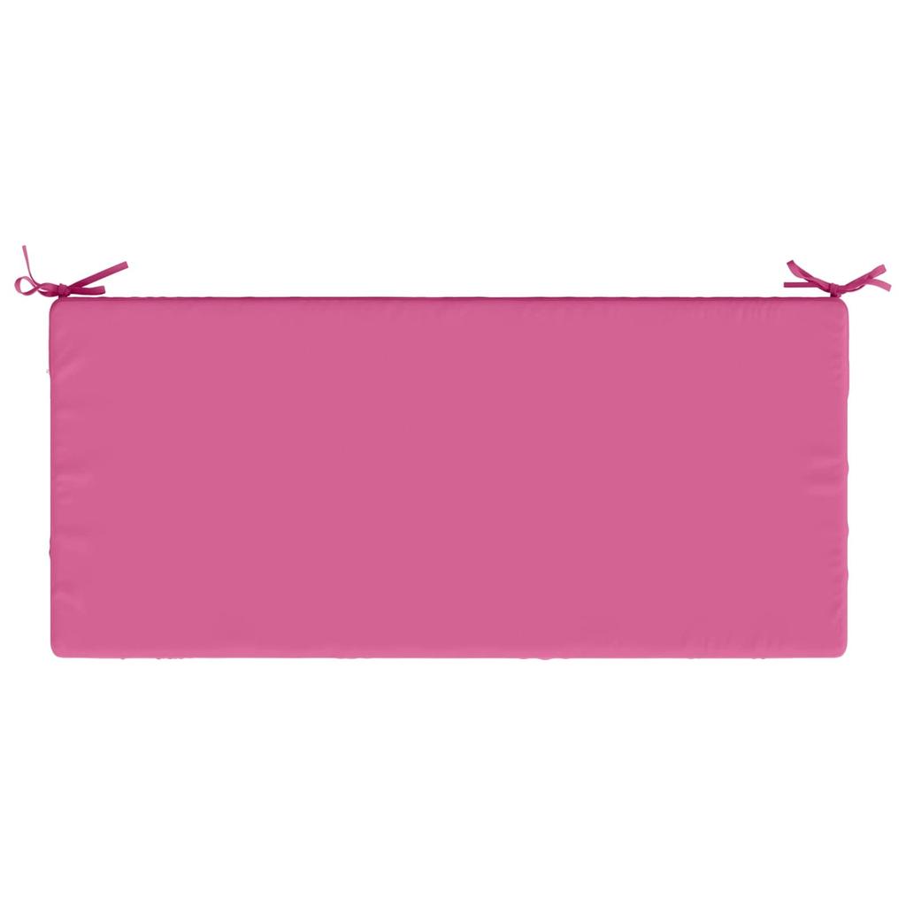 2 piece Bench Cushions SOEST 2 pcs. 100percent Polyester Pink