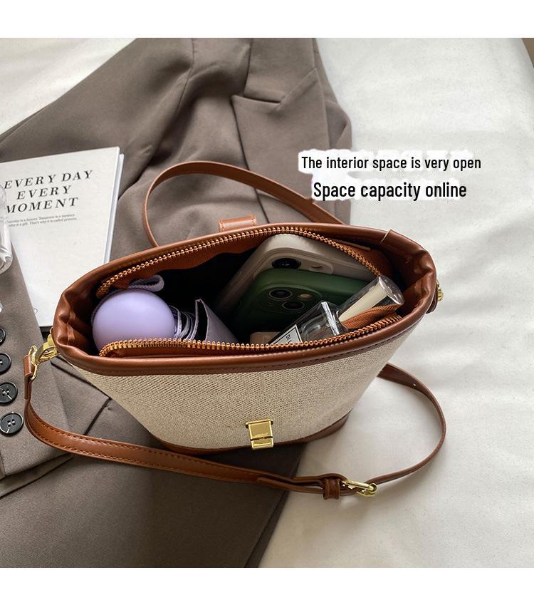 2024 Sommer Modische kleine Korb-Beuteltasche für Damen - Umhängetasche im koreanischen Stil