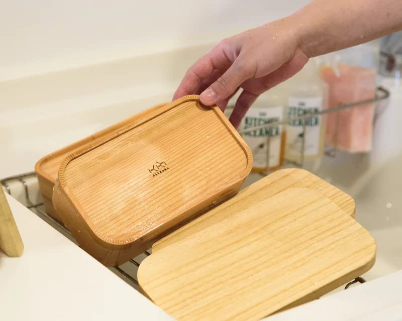 Mitsuboshi Bento Box 750ml Wappa Bento That Is Washable with Detergent and Easy To Clean Made In Japan