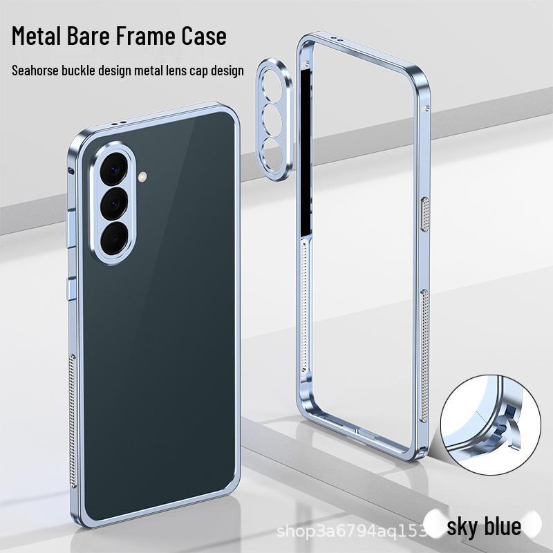 Samsung A37/A57 Metal Heat Dissipation Protective Case - Ultra-thin, Drop-proof Bezel
