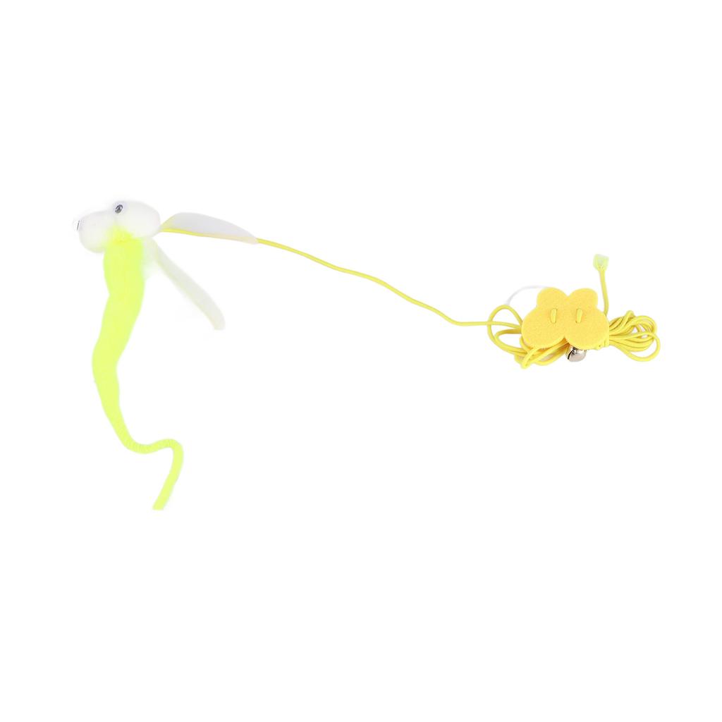 Hanging Door Cat Toy Hook Design Reduce Loneliness Jump Exercise Interactive Cat Toys Stretchy Rope