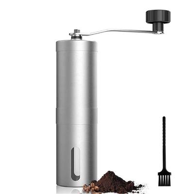 Roestvrijstalen Handmatige Koffiemolen Koffiezetapparaat Keramische Maalkern met Borstel
