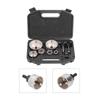 9Pcs Tile Drilling Hole Saw Metal Drill Bit Cutter Tool Set Kit for Glass Porcelain