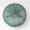 40cm Round Pumpkin Pillow Button Pillow Solid Color Drifting Window Tatami Cushion Thickened Chair Cushion