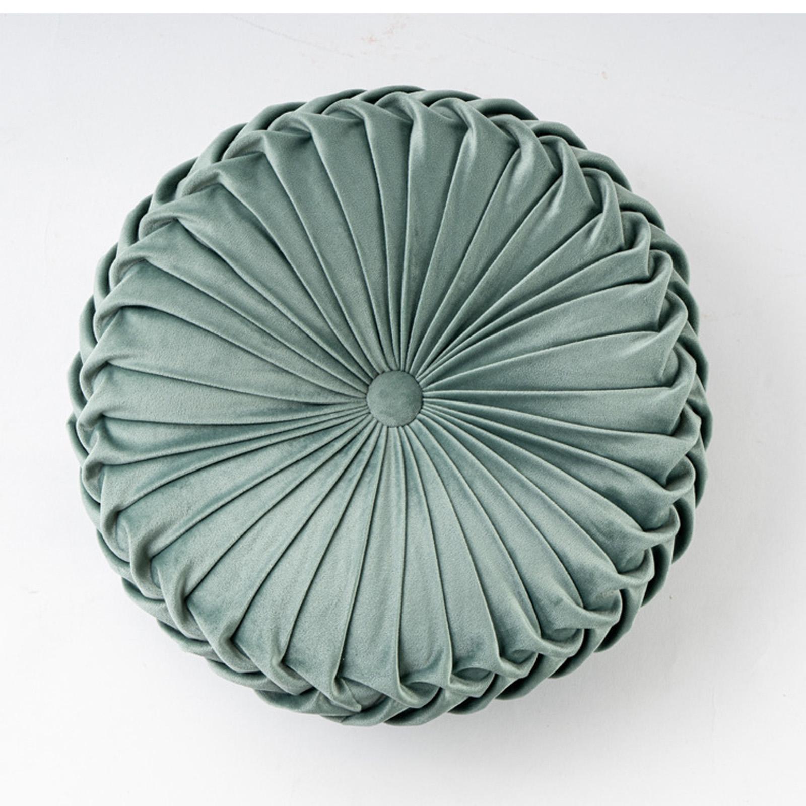 

Круглая подушка-тыква 40 см, подушка с пуговицами, однотонная, для дрейфующего окна, татами, утолщенная подушка для стула One Size