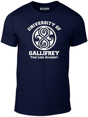 Univerzita Gallifrey Pánské tričko Dr Who Inspirované Vtipné Fanouškovské Retro Dárek