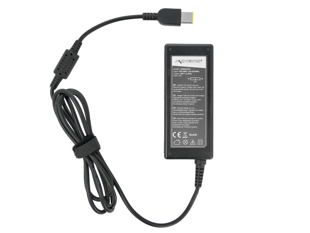 Charger For Lenovo 20V 3.25A 65W 11.0X4.5Mm Yoga