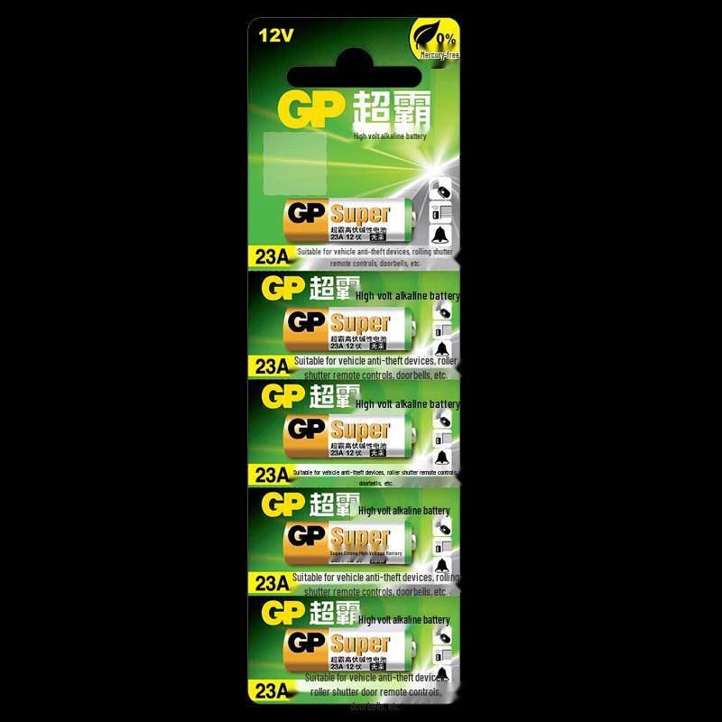 GP 23A High Voltage Alkaline Battery CN plug (adapter included)