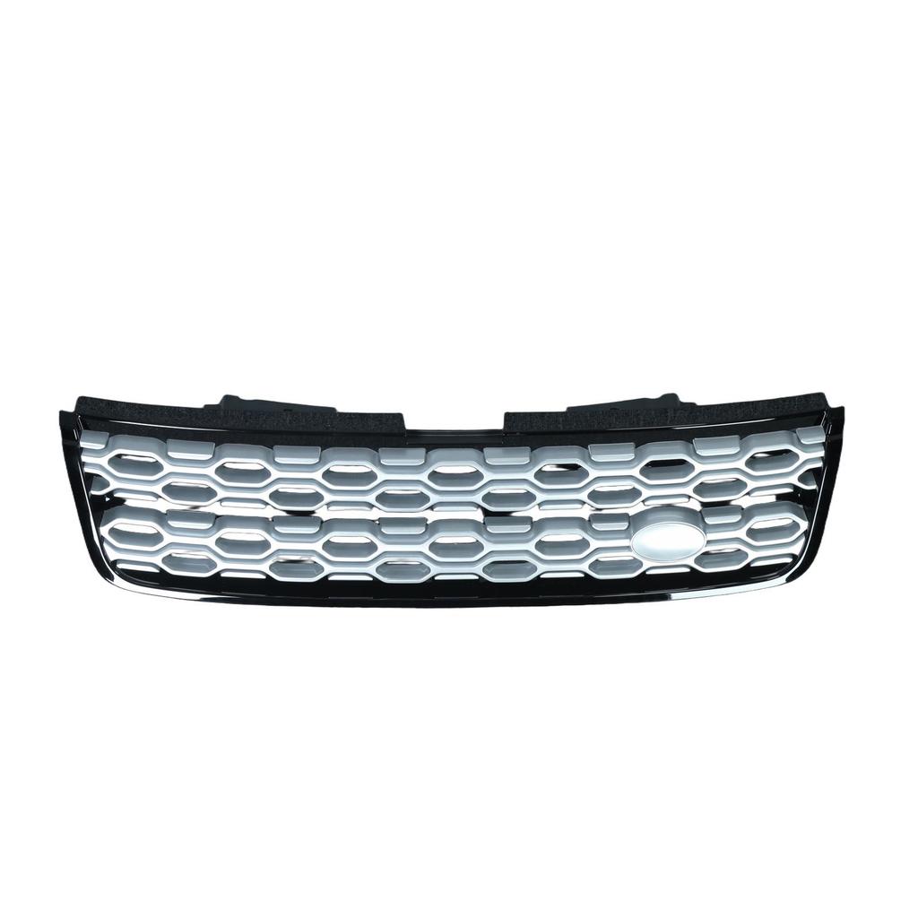 Black Frame Silver Mesh Front Grille for Land Rover Discovery Sport (L550)