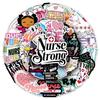 50Pcs International Nurses' Day Stickers For Medical Staff Nurse Festival Waterproof Fridge Guitar Laptop Sticker Decoration