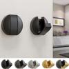 Space Aluminum Coat Hook Matte Black/Gold Towel Hanger Multi-Function Folding Wall Hook  Bathroom