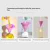 Silicone Collapsible Funnel Food Grade Material Space Saving Design For Kitchen Liquid Transfer Pouring Oil Water Sauce
