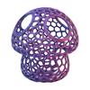 Fish Tank Landscaping Ornament, Betta Shelter House Aquarium Decoration, Hollow PLA Material Safe Fish Habitat Accessory