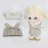 T-shirt 20cm Doll Clothes Dress Up Stuffed Dolls Cotton Dolls Outfit Academy Uniform Mini Clothes Doll Uniform Set Girls Gift