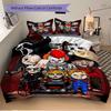 3pcs Horror Movie Characters Bedding Set. Soft and Comfortable with No Core Included (1x Duvet Cover + 2x Pillow Covers) yy251031091
