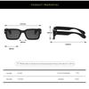 מותג יוקרה מעצב משקפי שמש מרובעים נשים גברים אופנה וינטג' נסיעות ניטים UV400 משקפי שמש לנשים טרנדיים
