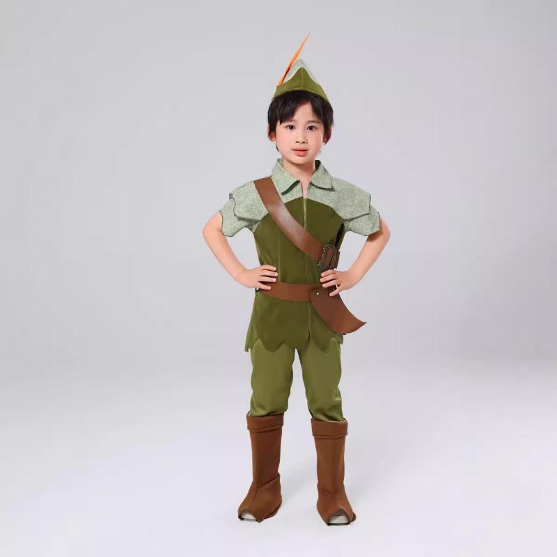 

Halloween Peter Pan, the green elf Peter Pan, children s stage costume L