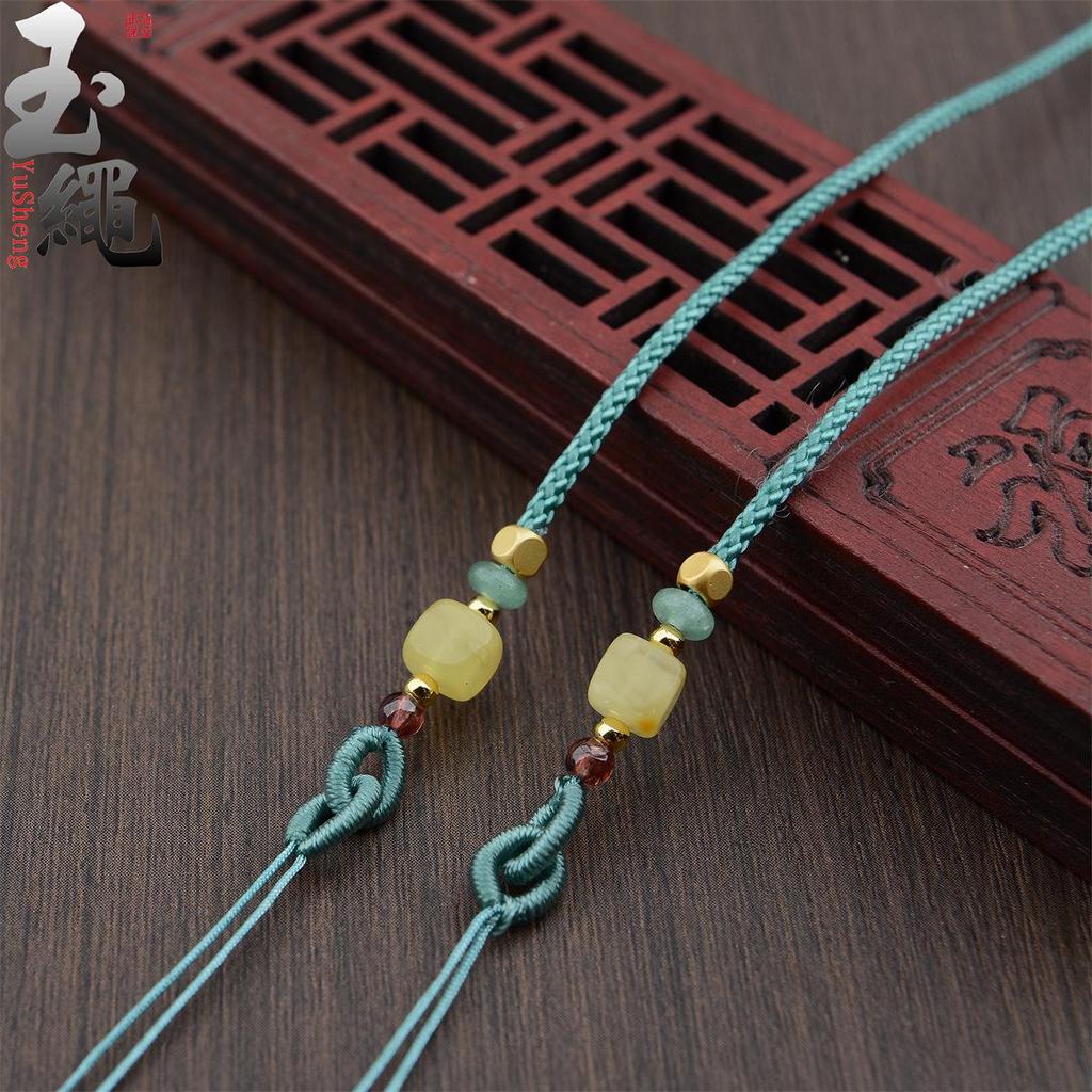 Adjustable Necklace Cord for Tianzhu Beeswax Pendant and Good Luck Bead