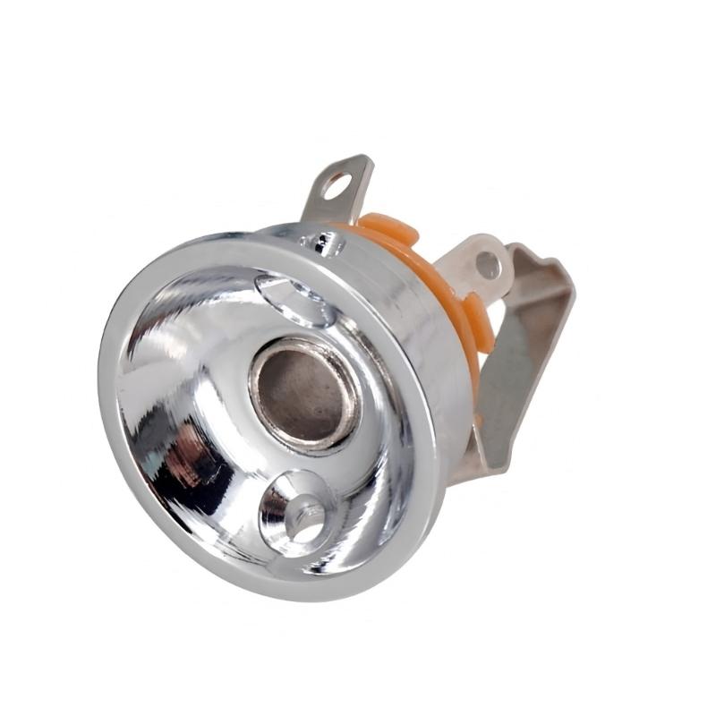 Mono Instrument Jacks Electric Guitar Jacks Single Channel Guitar Plug Metal Texture for Electric Guitar and Bass