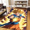 Son Goku Anime Floor Carpet, Digital Printed Movie Rug, Home Decor Mat for Bedroom, Living Room Mat -HYQ24