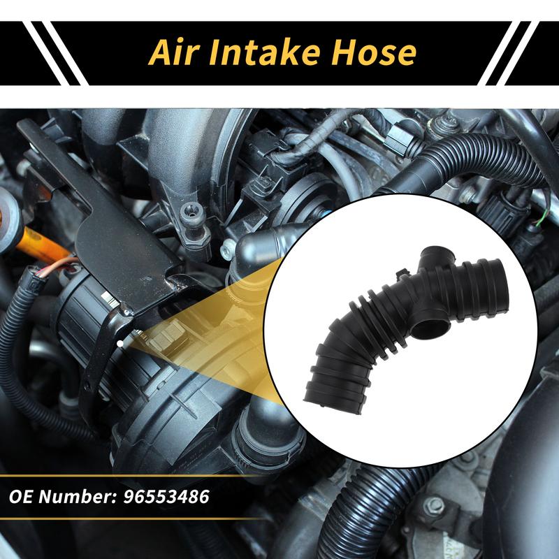 X Autohaux Engine Air Intake Hose for Buick Excelle 2004-2010 No.96553486 Rubber 1 Pc