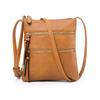 Women PU Leather Shoulder Bag Strap Crossbody Bag Casual Small Handbag Pocket Ladies Designer Zipper Female Messenger Purse 2025