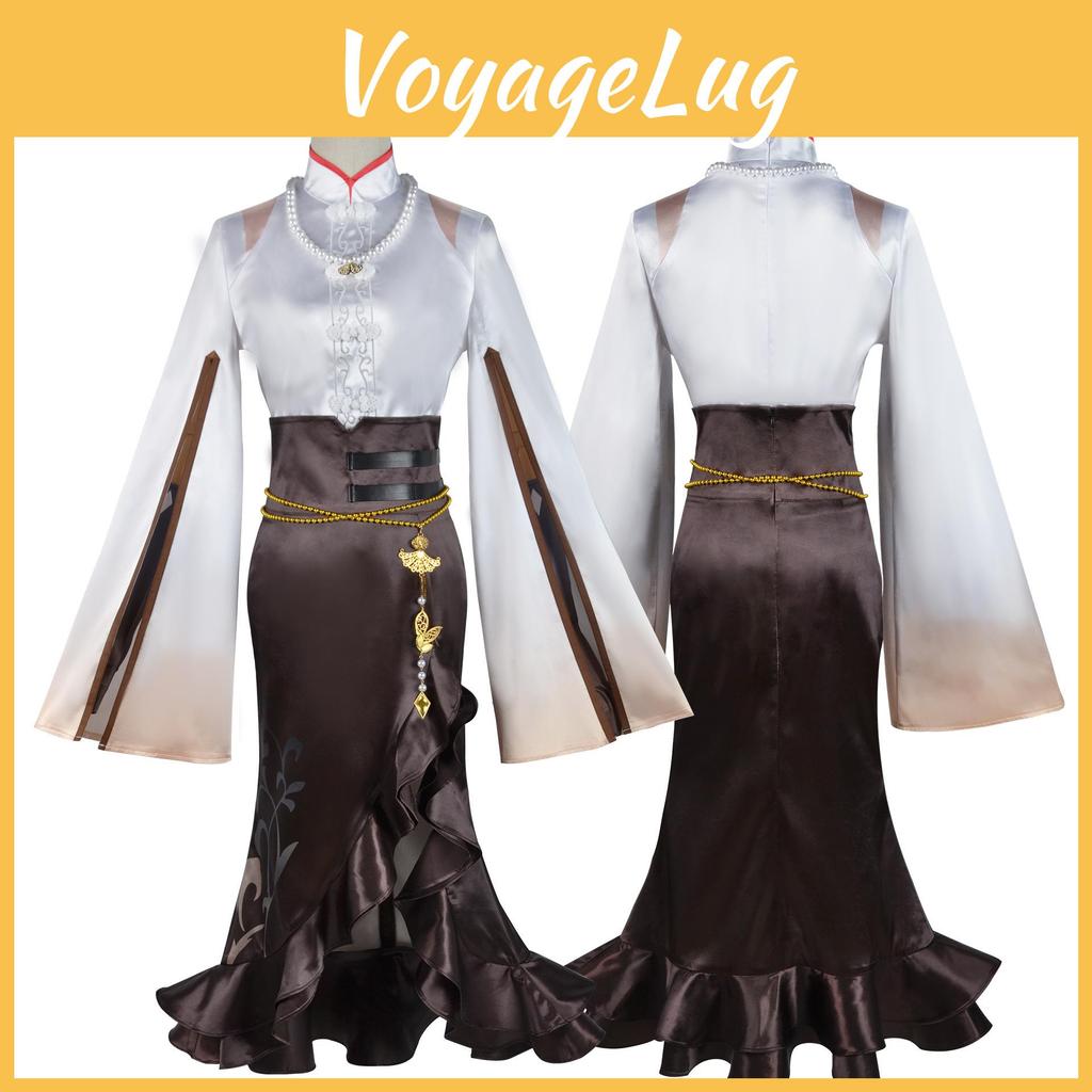 Ningguang Genshin Impact Pizzahut Cobranded Cosplay Game Uniform Character