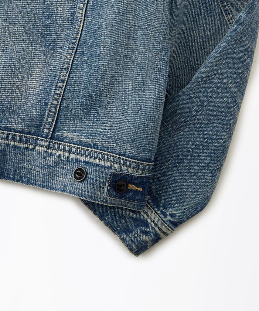 Outstanding 50S Western Rider Selvedge Jacket_L.Blue