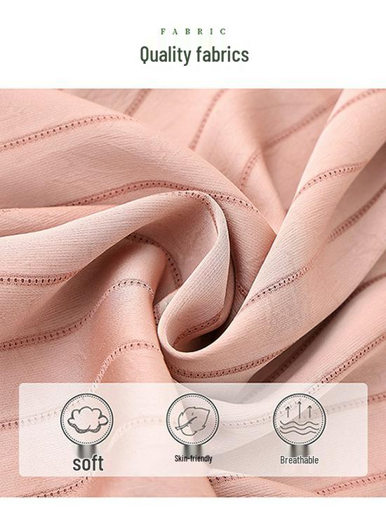 Stylish Striped Seven-Sleeve Blouse for Middle-Aged Moms - Trendy, Slimming Cardigan Shirt