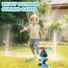 Water Sprinkler Baseball Toy For Kids Toddlers With Roating Spray Nozzles Attaches Garden Water Hose Outdoor Splashing Water Toy