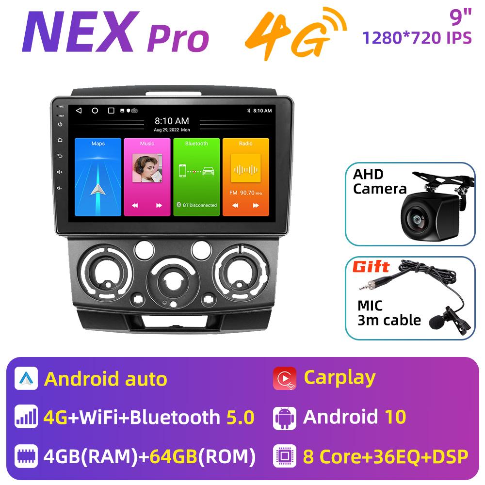 Car Stereo for Ford Everest Ranger Mazda BT50 BT-50 2006-2011 2 Din Android Radio Screen Multimedia Player Autoradio Head Unit