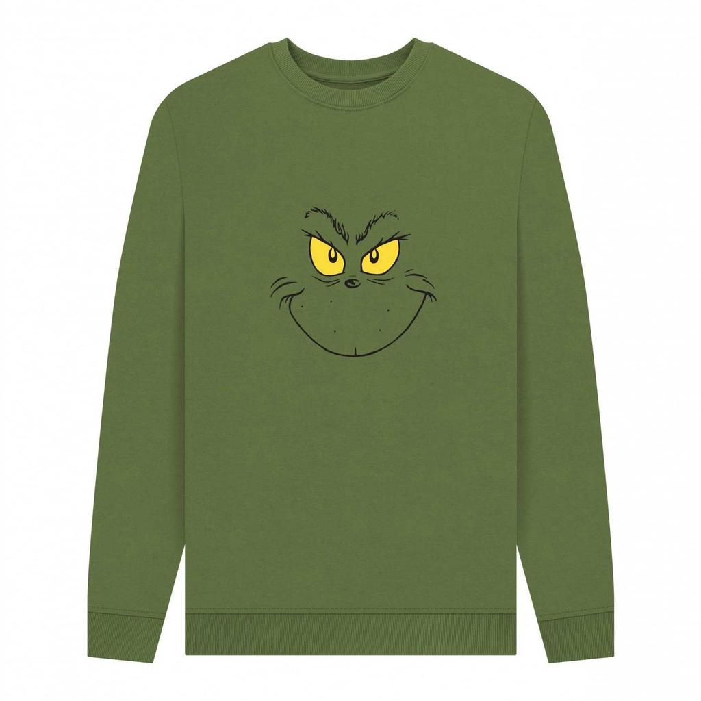 The Grinch Unisex Adult Smile Sweatshirt