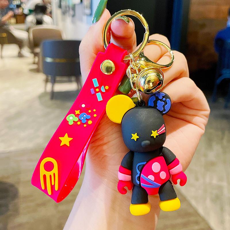 

Красочный Креативный Очаровательный Брелок Медведь-Граффити Идеально Подходит Для Подарков Парам И Yellow Feet