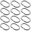 Croydex Chrom-Duschvorhangring (12er-Set)