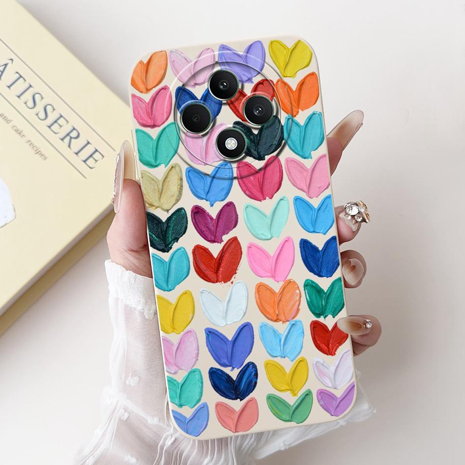 For OPPO Reno12 F 5G Case CPH2637 Cover Fashion Art Painted Soft Silicone Shockproof Funda For OPPO Reno 12F Reno12F F27 5G Capa