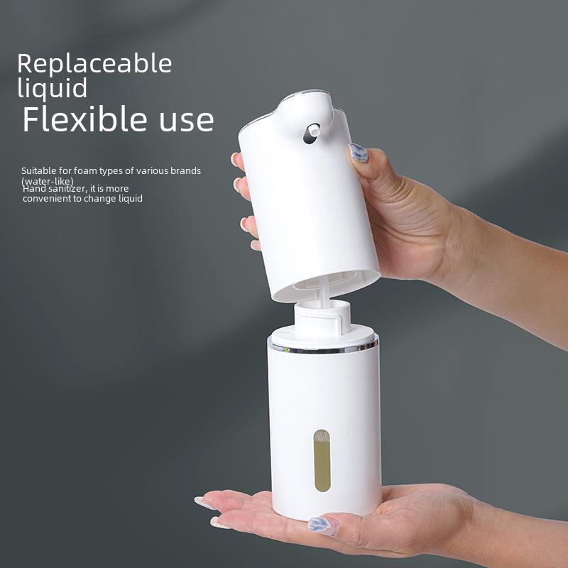 Rechargeable Automatic Foaming Soap Dispenser with Adjustable Foam Settings