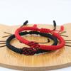 2 Colors Handmade Chinese Red String Bracelet Unisex Weaven Adjustable Friendship Braslet Gift For Lovers Pulseras Rojas Joias