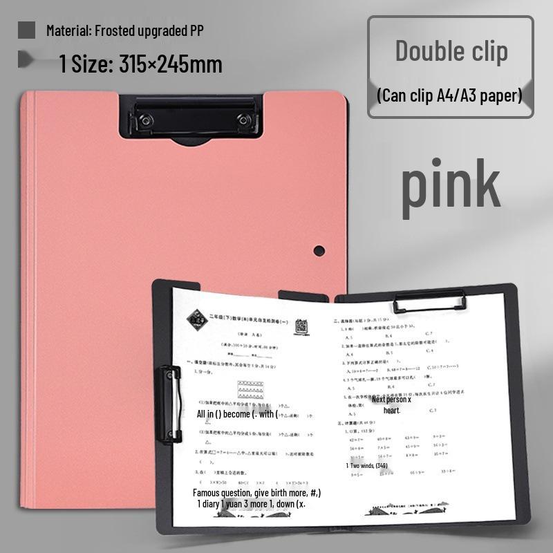 A4 Multifunctional Clipboard and Writing Pad for Meetings and Office Supplies