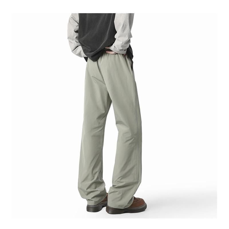 Lamb Velvet Pants for Boys In Winter New Style Plus Velvet Thickened Men's Casual Cotton Pants Plus Velvet