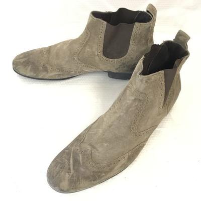 Botas LLOYD de Nobuck con Elásticos Laterales [10F/28.5/Marrón] Alemania(USADO)